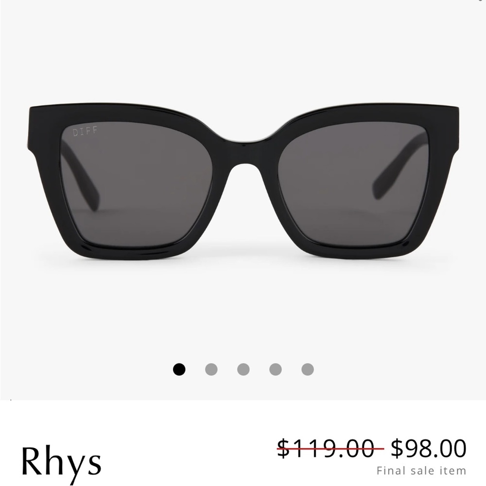Diff Rhys Polarized Sunglasses